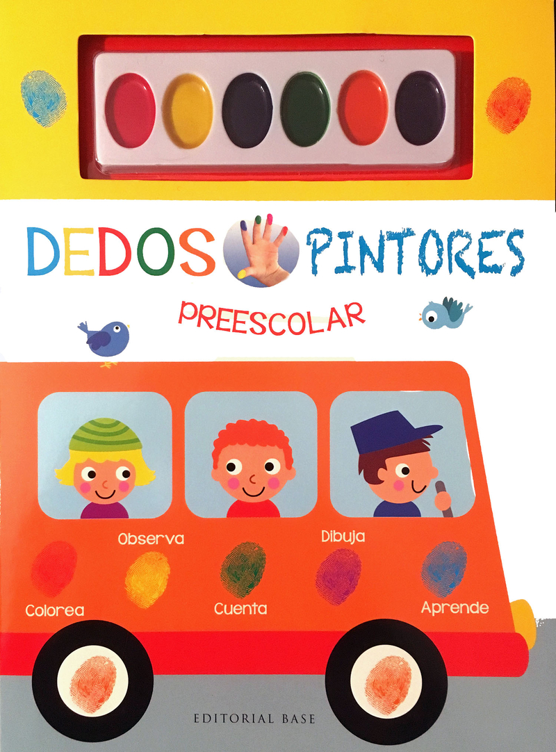 Dedos pintores (el autobs) (2ED): portada