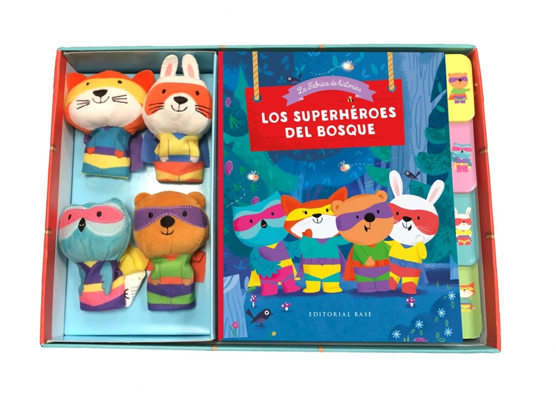 LOS SUPERHÉROES DEL BOSQUE: portada