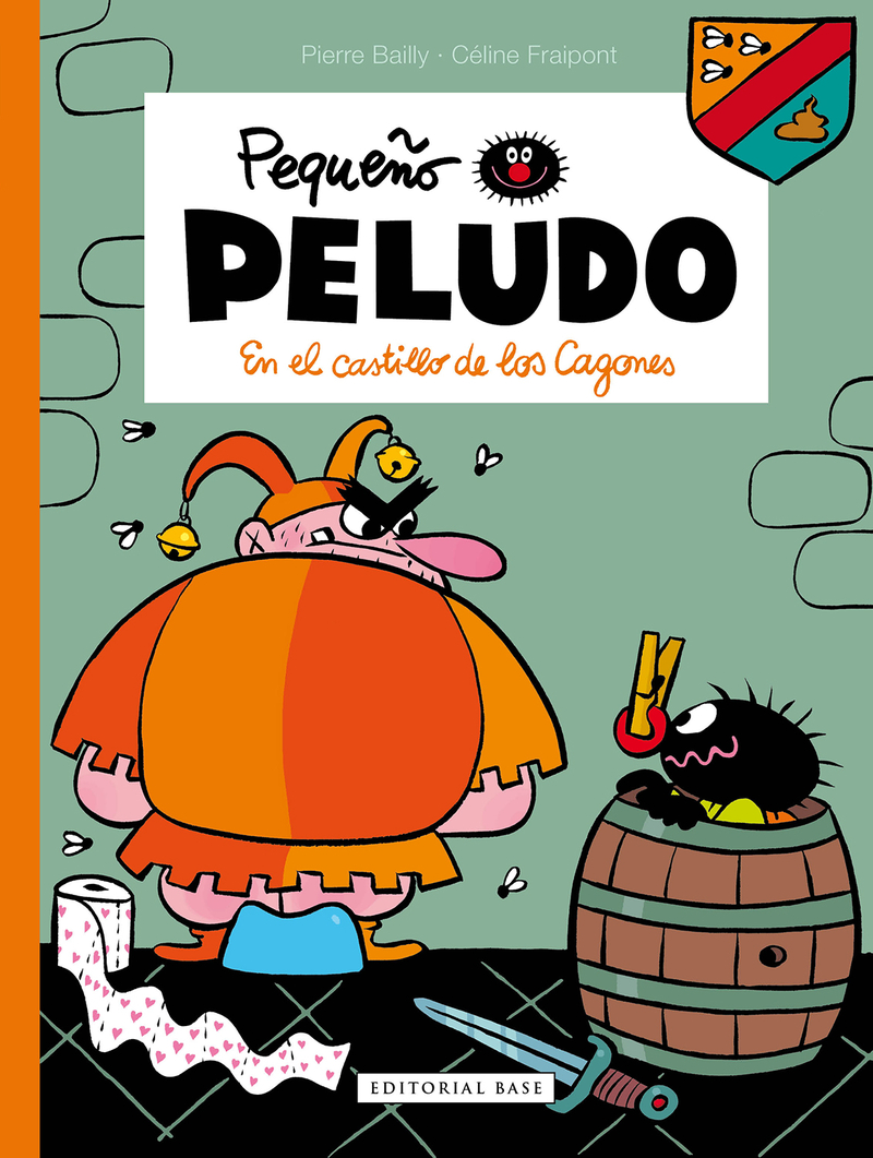 Pequeo Peludo 13. En el castillo de los cagones: portada