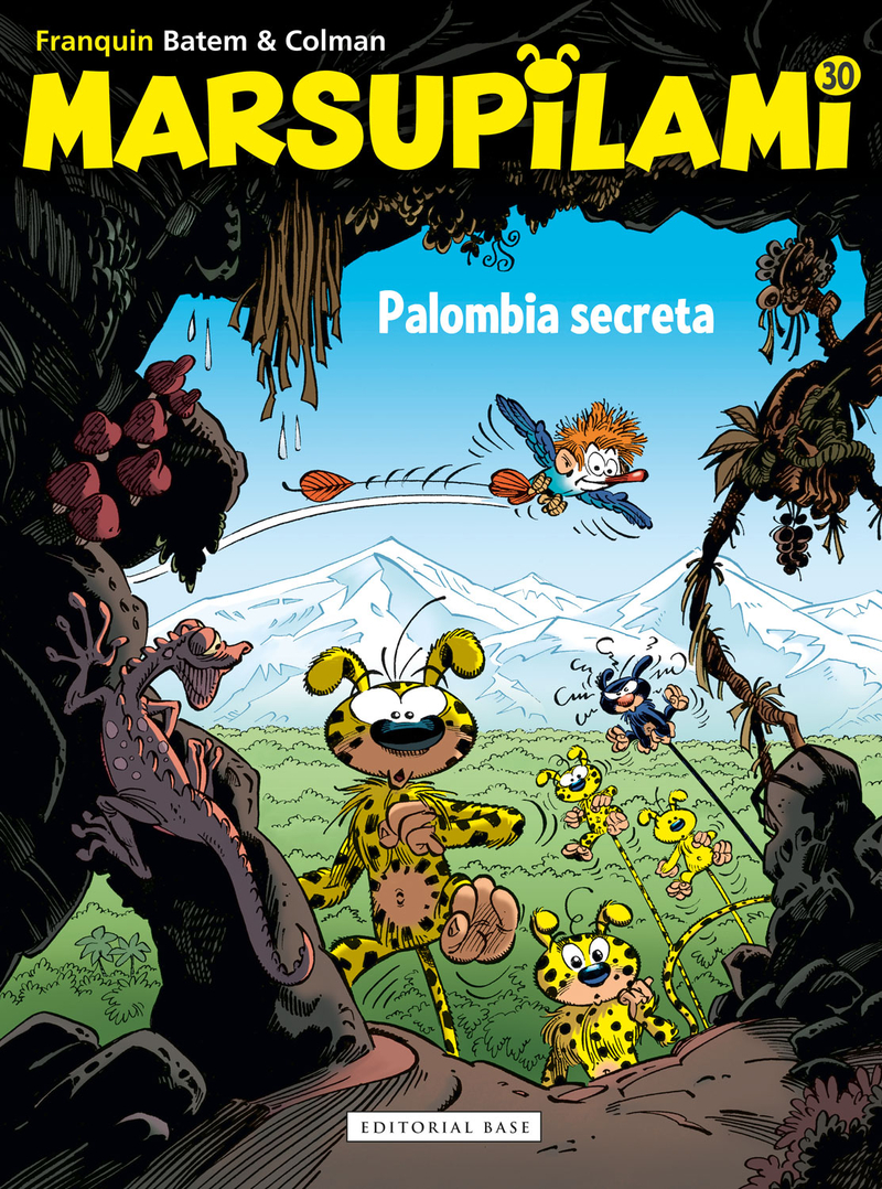 Marsupilami 30. Palombia secreta: portada