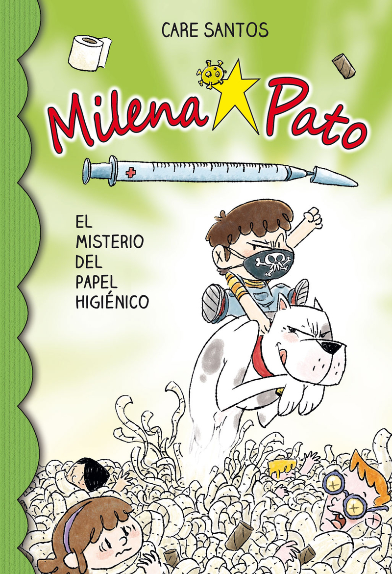 MILENA PATO 12. EL MISTERIO DEL PAPEL HIGIéNICO: portada