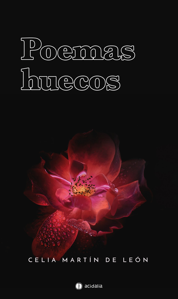 Poemas huecos: portada