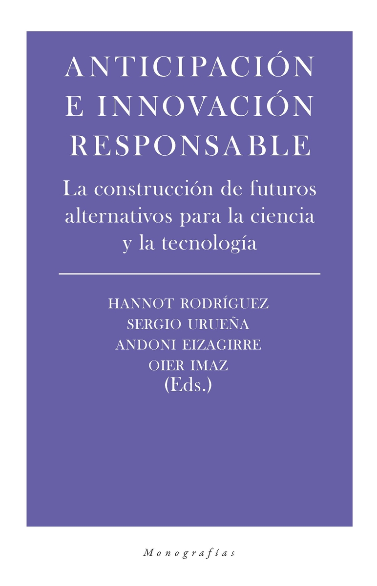 Anticipacin e innovacin responsable: portada