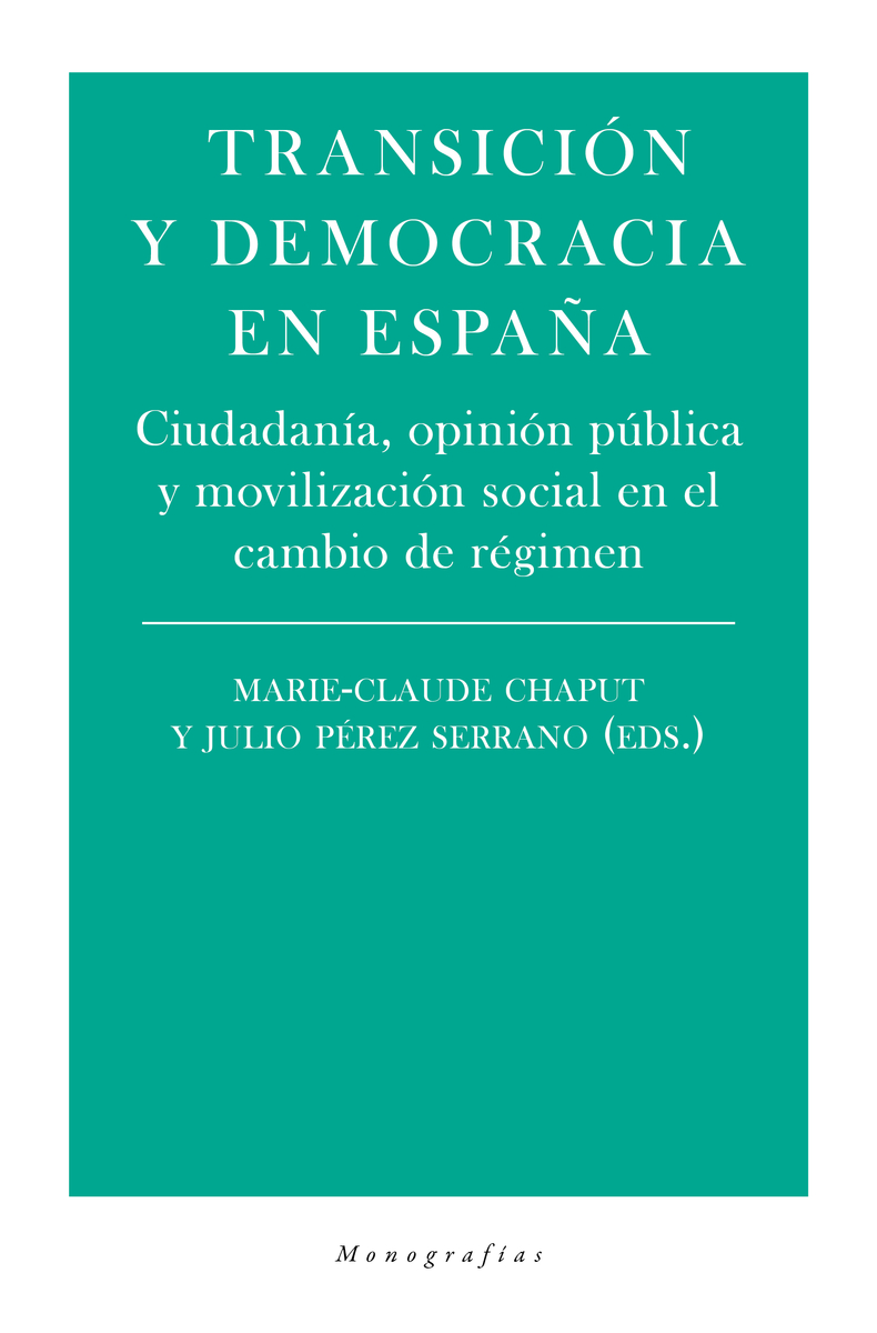 TRANSICION Y DEMOCRACIA EN ESPAA: portada
