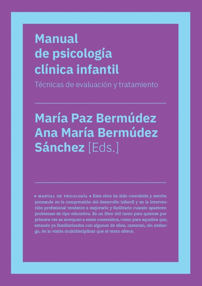 Manual de psicologa clnica infantil (NE): portada