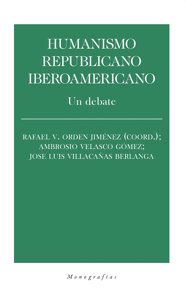 Humanismo republicano iberoamericano: portada