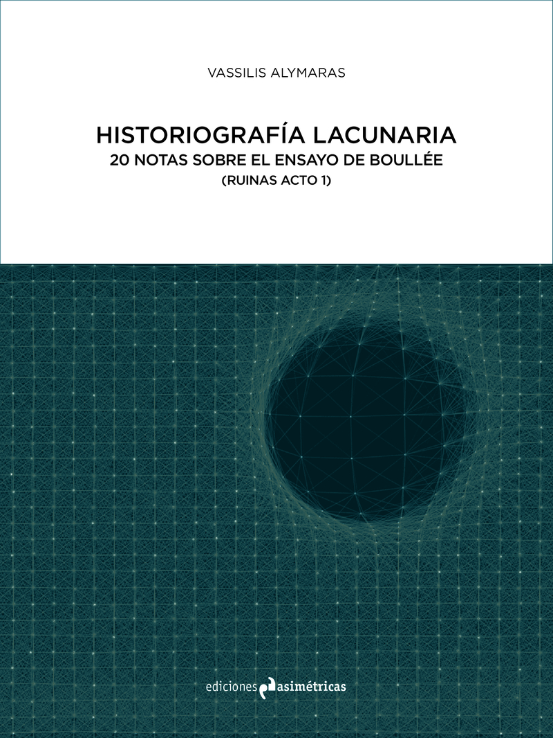 HISTORIOGRAFÍA LACUNARIA: portada