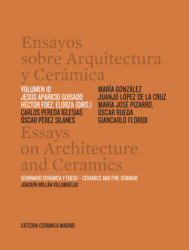 ENSAYOS SOBRE ARQUITECTURA Y CERAMICA VOL 10: portada