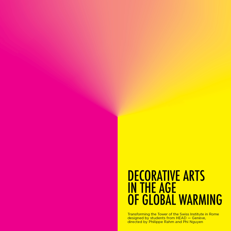 DECORATIVE ARTS IN THE AGE OF GLOBAL WARMING: portada