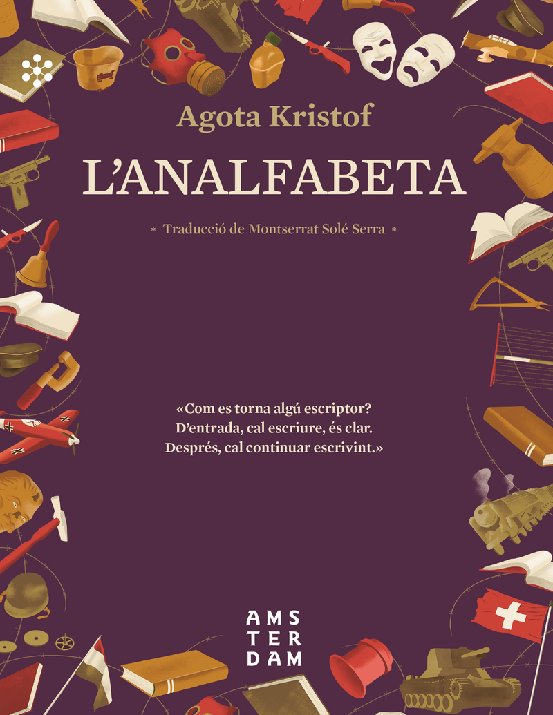 L'ANALFABETA: portada