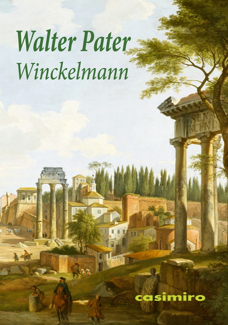 Winckelmann (texto en italiano): portada