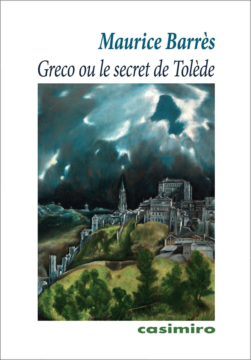 Greco ou le secret de Tolède: portada