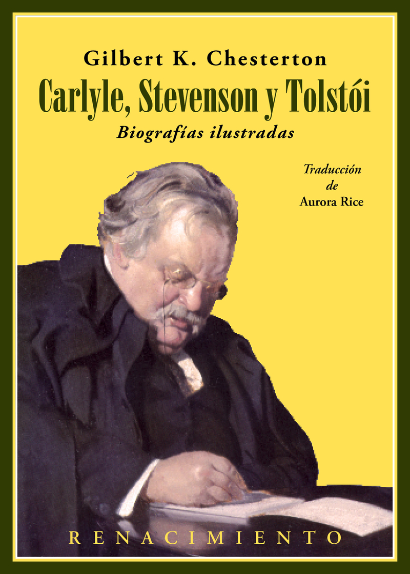 CARLYLE, STEVENSON Y TOLSTI. BIOGRAFAS ILUSTRADAS: portada