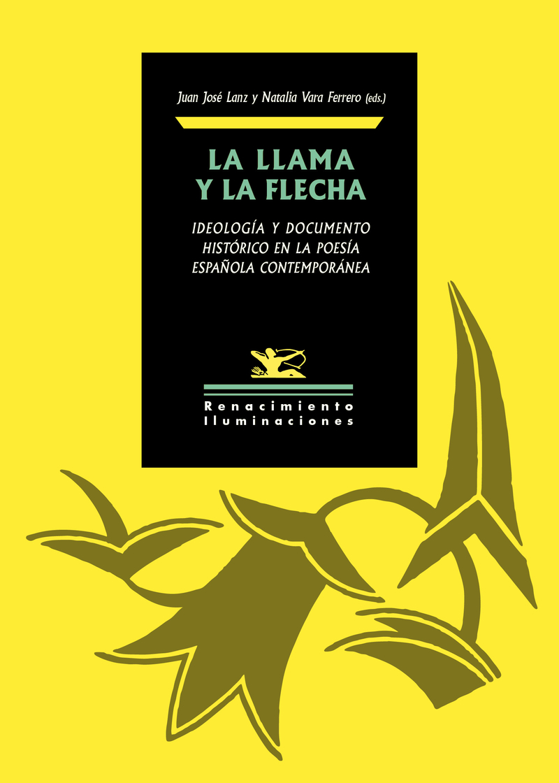 LA LLAMA Y LA FLECHA: portada