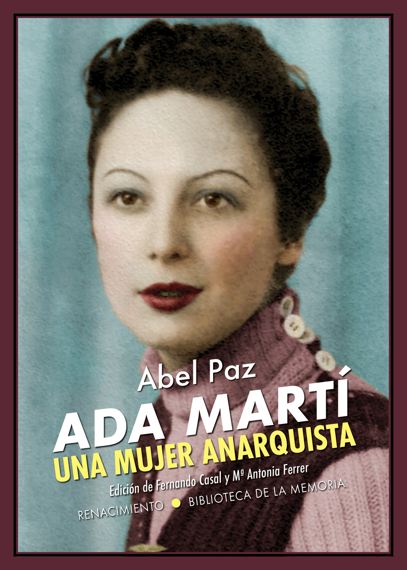 Ada Martí. Una mujer anarquista: portada
