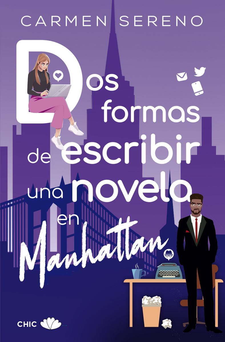 Dos formas de escribir una novela en Manhattan: portada