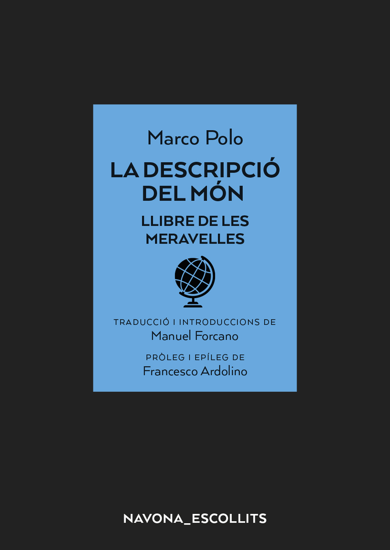 La descripció del món: portada