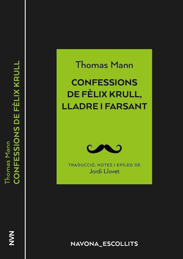 Confessions de Flix Krull, lladre i farsant: portada
