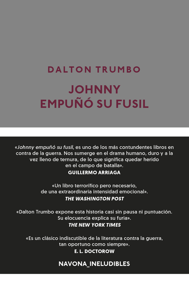 Johnny empuñó su fusil: portada
