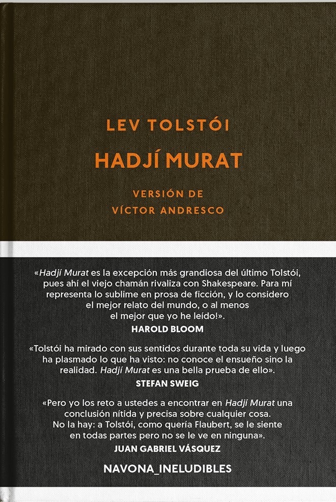 Hadjí Murat (NE): portada