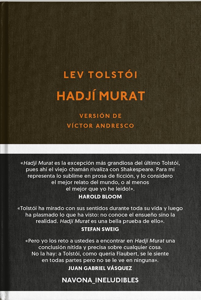 Hadj Murat (NE): portada