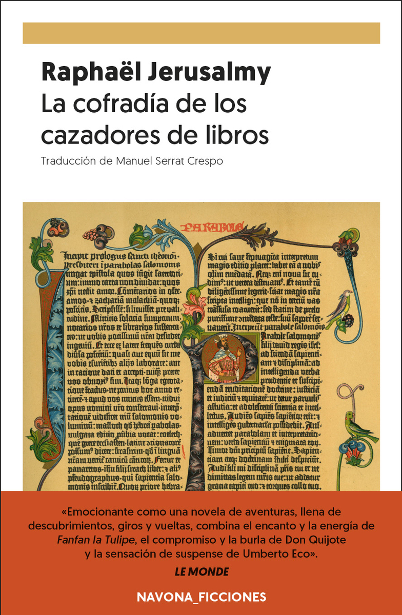La cofradía de los cazadores de libros: portada