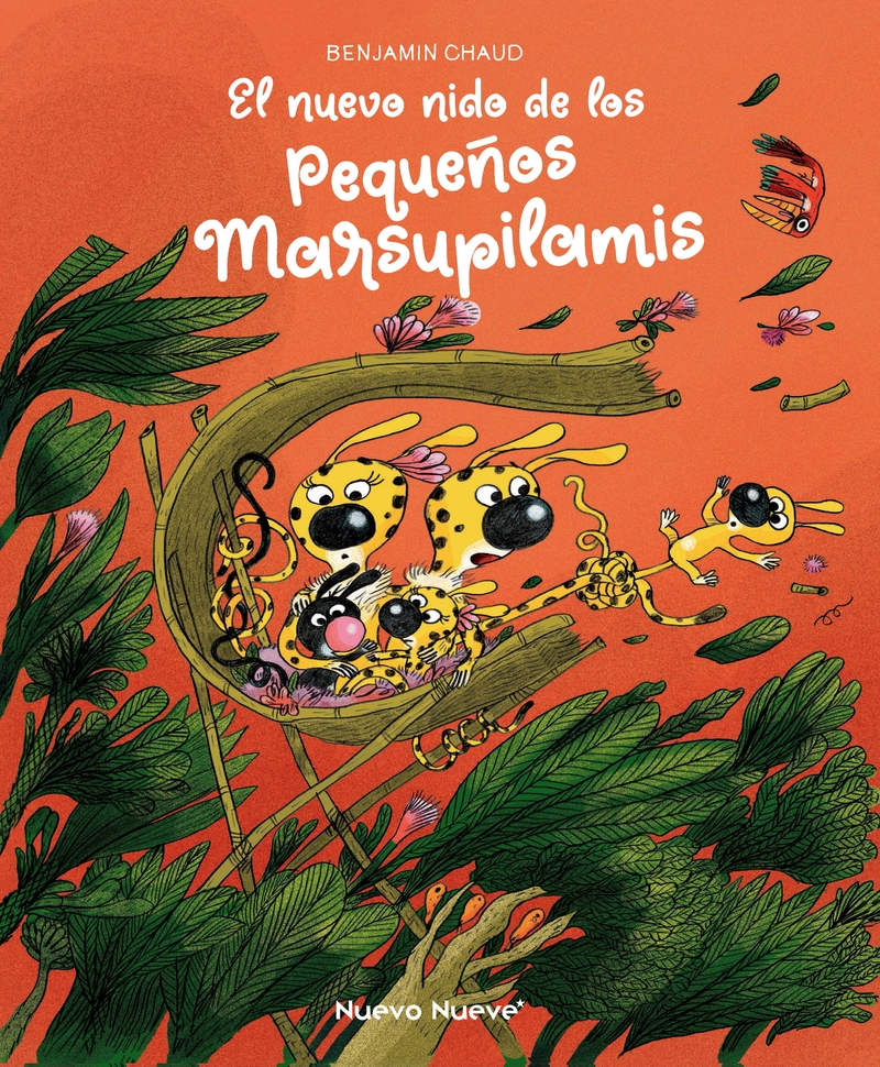 El nuevo nido de los pequeños Marsupilamis: portada
