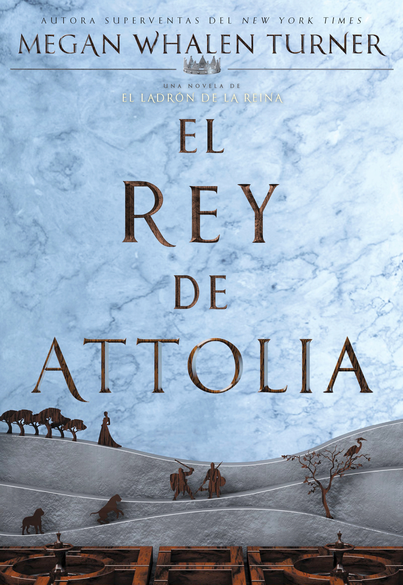 El rey de Attolia: portada