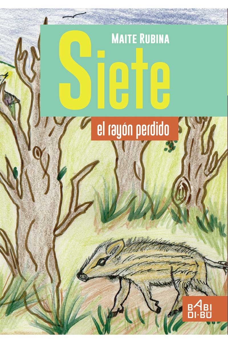 Siete, el rayn perdido: portada