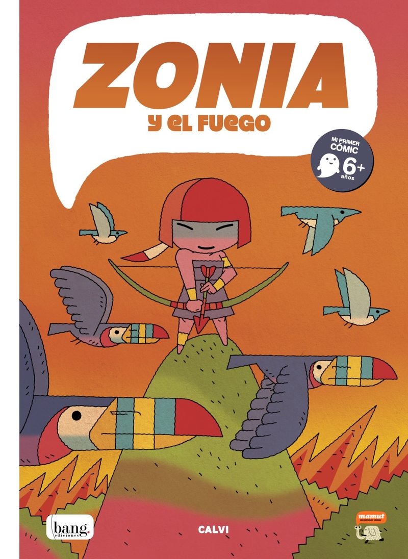 Zonia y el fuego: portada