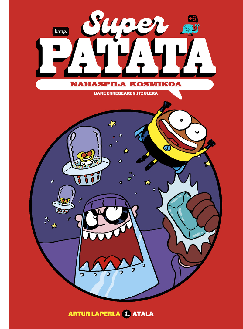 Superpatata, Nahaspila kosmikoa: portada