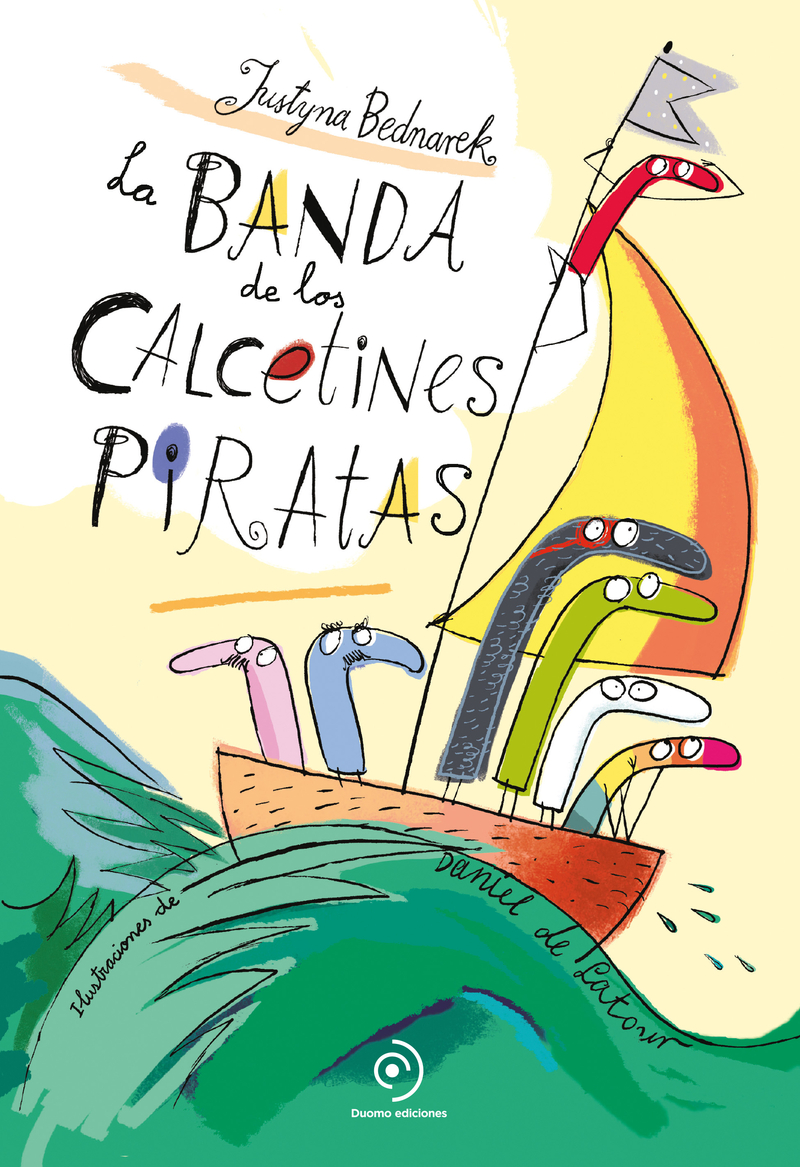 La banda de los calcetines piratas: portada