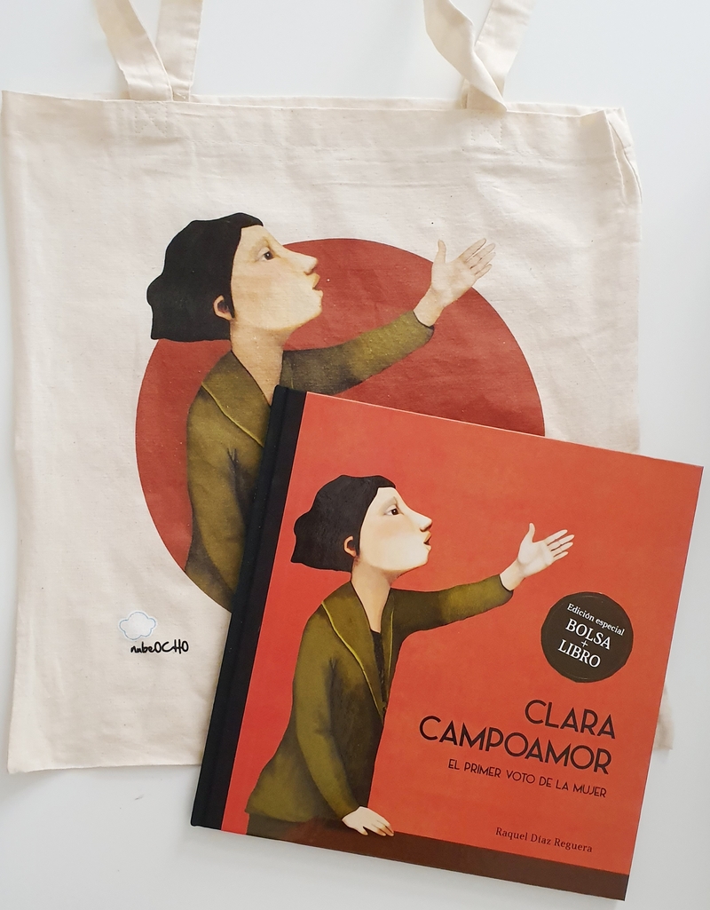 Pack Clara Campoamor + bolsa: portada