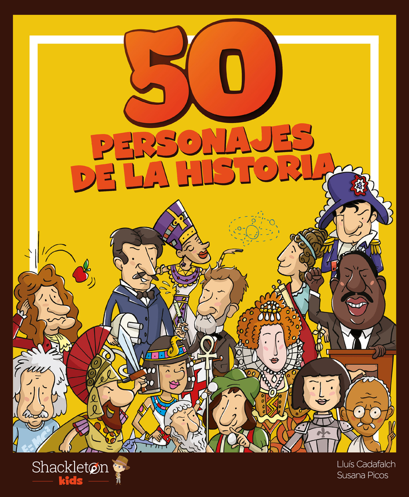50 personajes de la Historia: portada