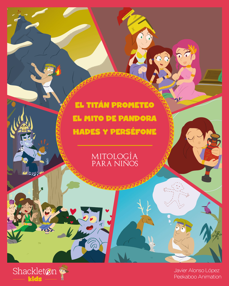 El titán Prometeo. El mito de Pandora. Hades y Perséfone: portada