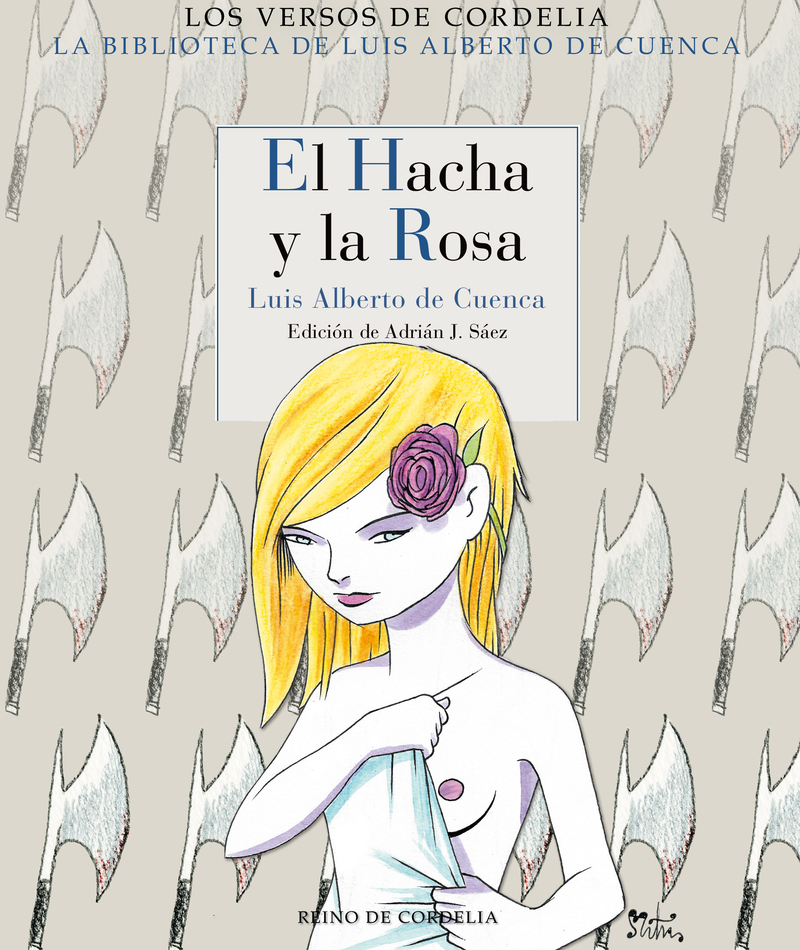 EL HACHA Y LA ROSA: portada