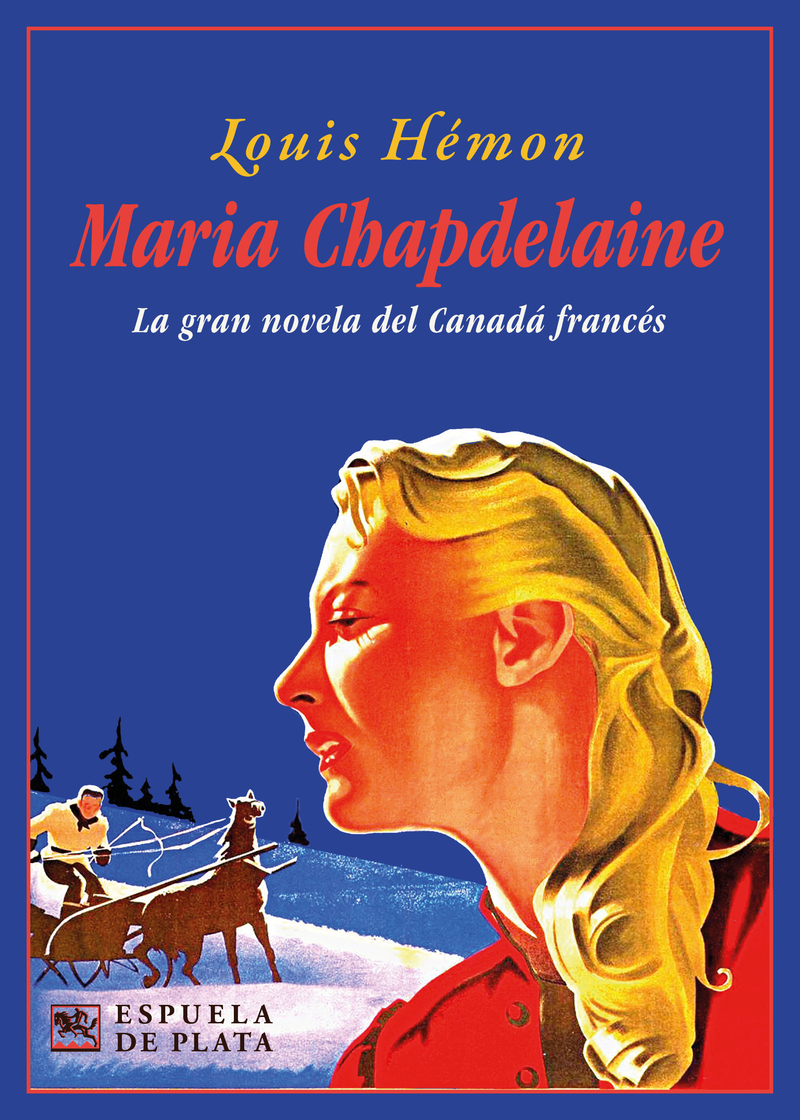 Maria Chapdelaine: portada