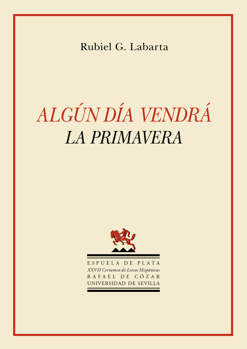 Algn da vendr la primavera: portada