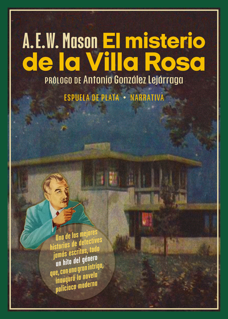 El misterio de la Villa Rosa: portada