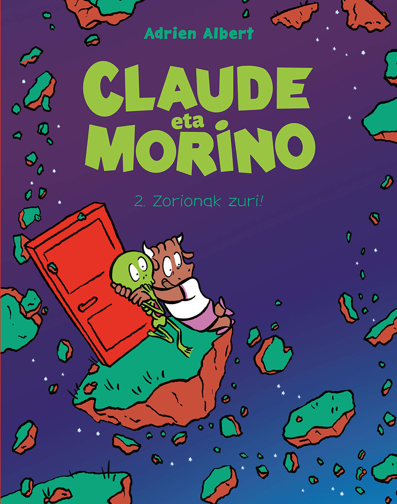 CLAUDE ETA MORINO 2. ZORIONAK ZURI! (EUSKERA): portada