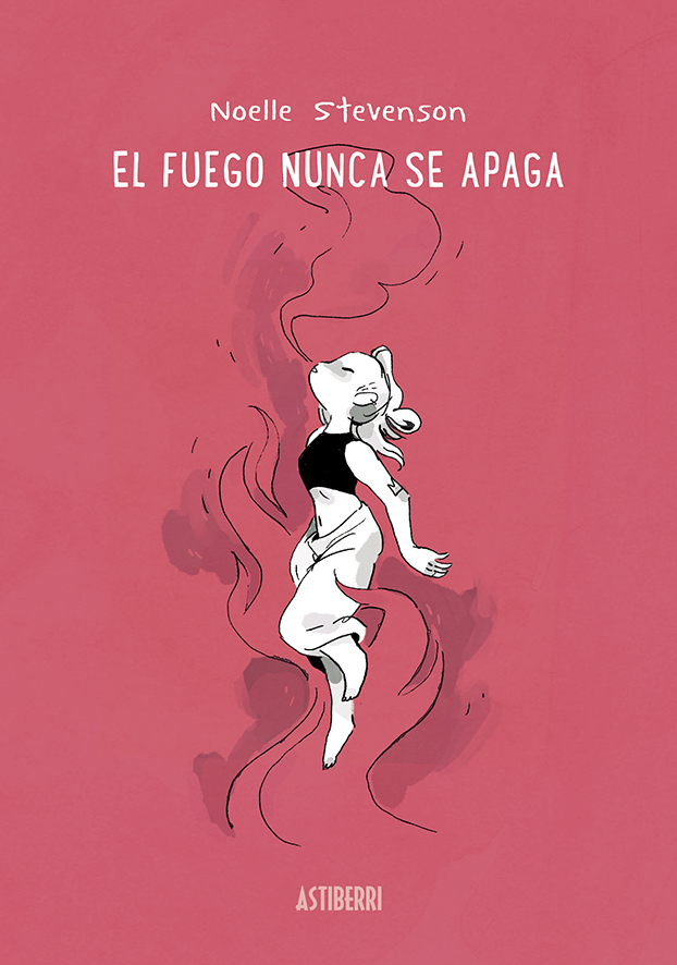 EL FUEGO NUNCA SE APAGA: portada