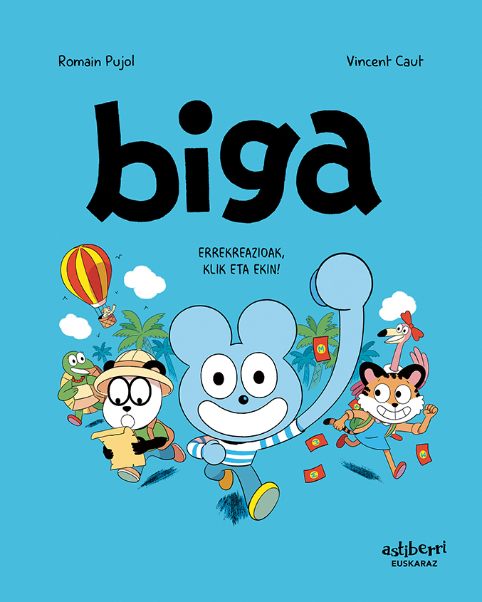 BIGA 3 (EUSKERA) 2. ED.: portada