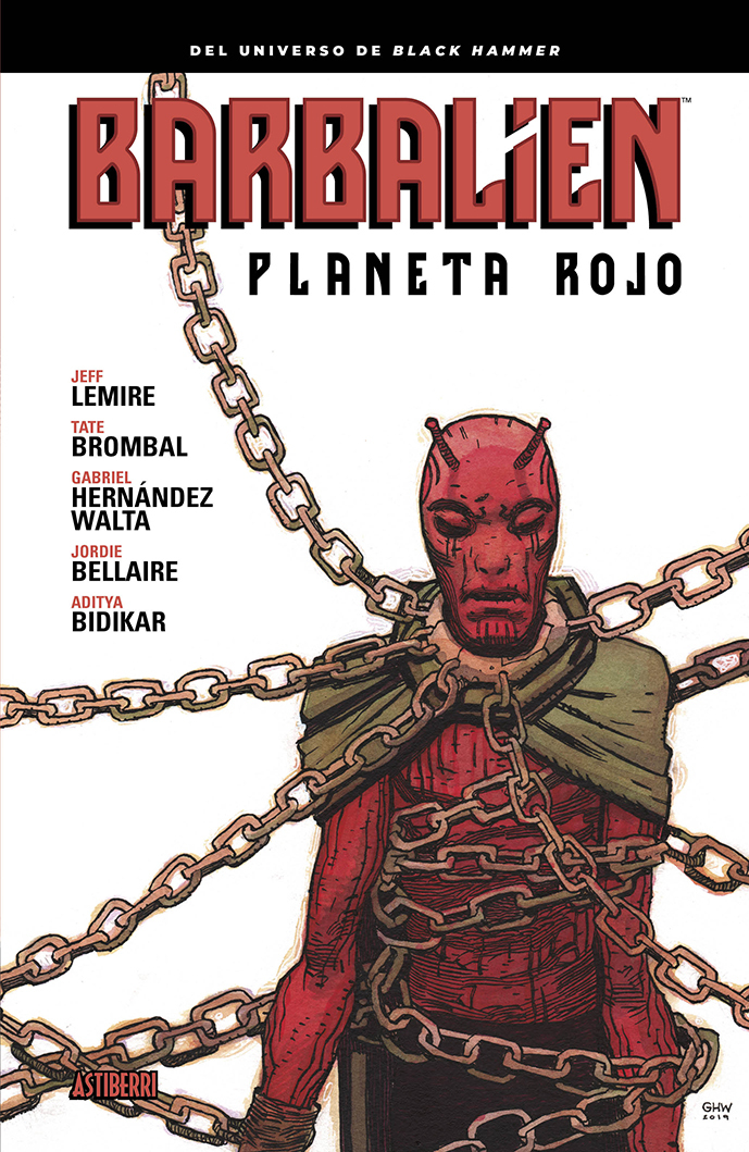 BARBALIEN. PLANETA ROJO: portada