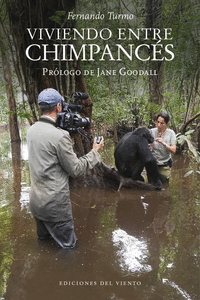 VIVIENDO ENTRE CHIMPANCÉS: portada