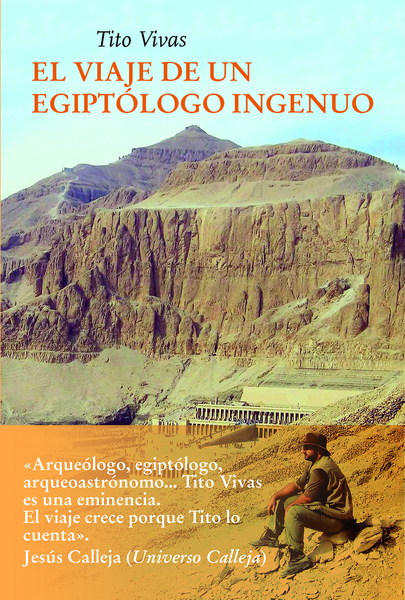 El viaje de un egiptólogo ingenuo: portada