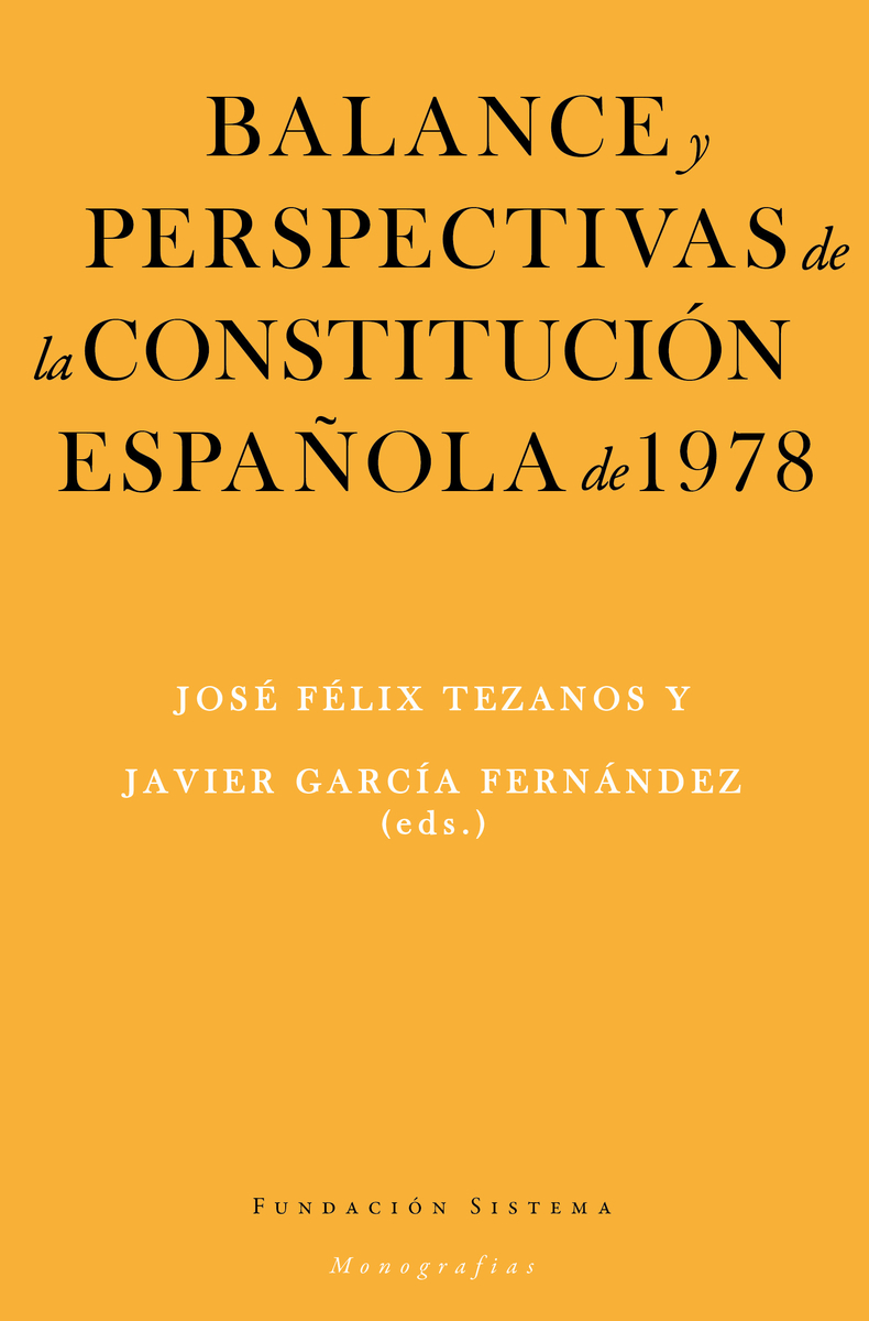 BALANCE Y PERSPECTIVAS DE LA CONSTITUCION ESPAOLA DE 1978: portada