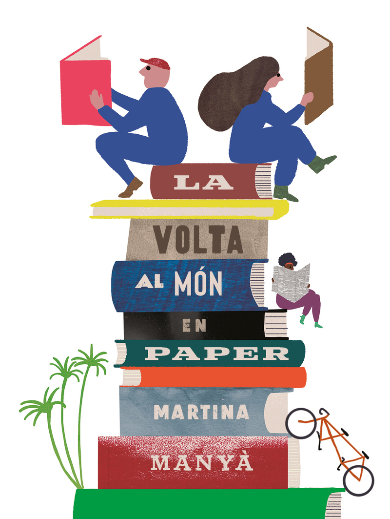 La volta al món en paper: portada