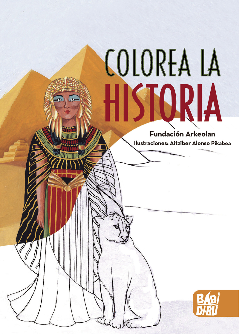 Colorea la historia: portada