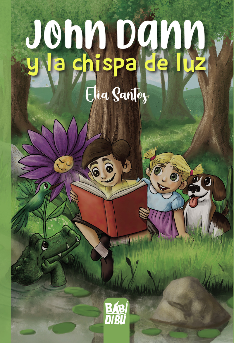 John Dann y la chispa de luz: portada