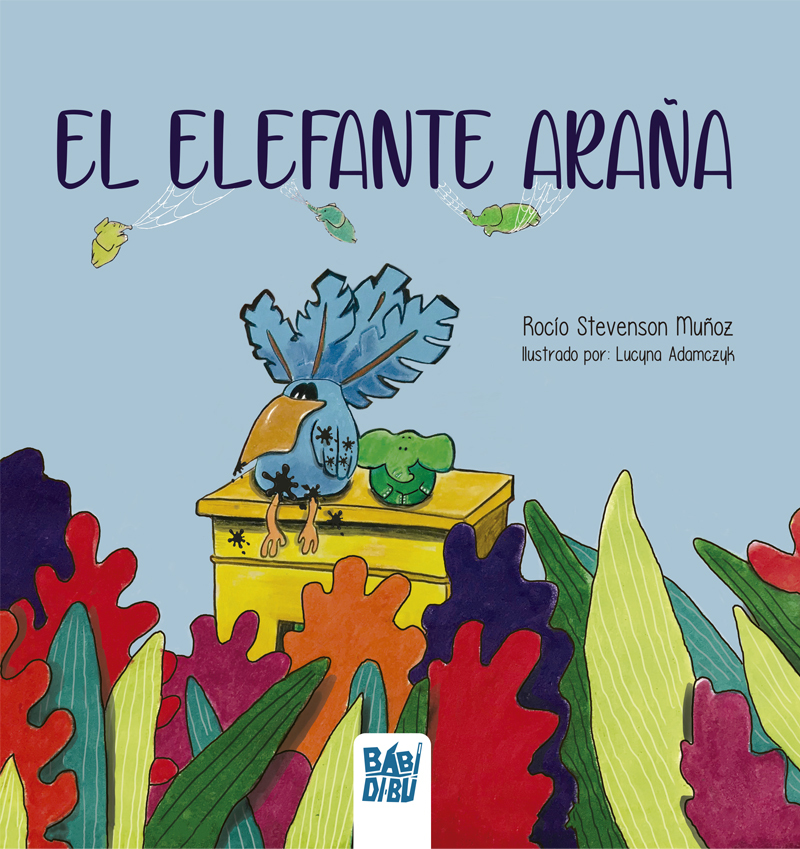 El elefante araña: portada